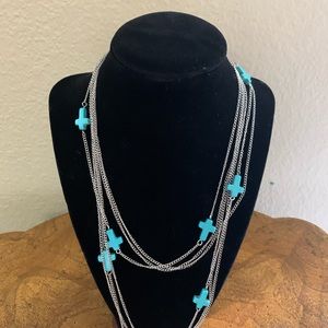 5 Forever 21 Cross Necklaces